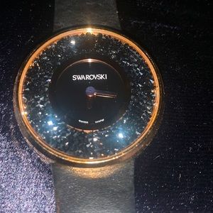Swarovski Crystalline Watch Black/Rose Gold needs new battery